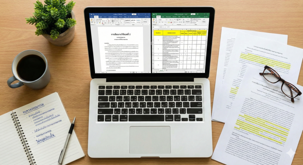 การเขียนงานวิจัยบทที่ 2_goodwriteup